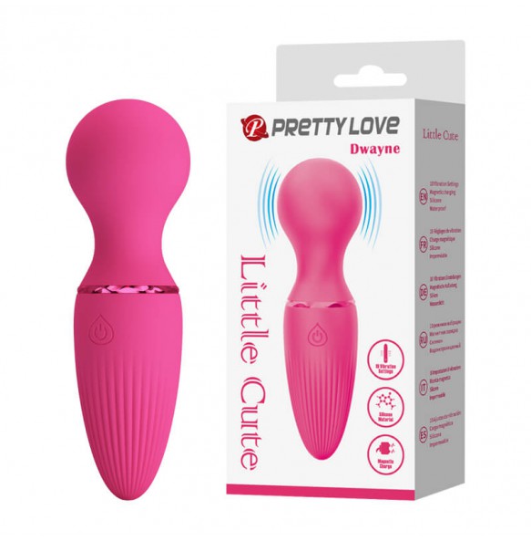 Pretty Love - Dwayne Mini AV Wand (Chargeable - Pink) Pretty Love - Dwayne Mini AV Wand (Chargeable - Pink)